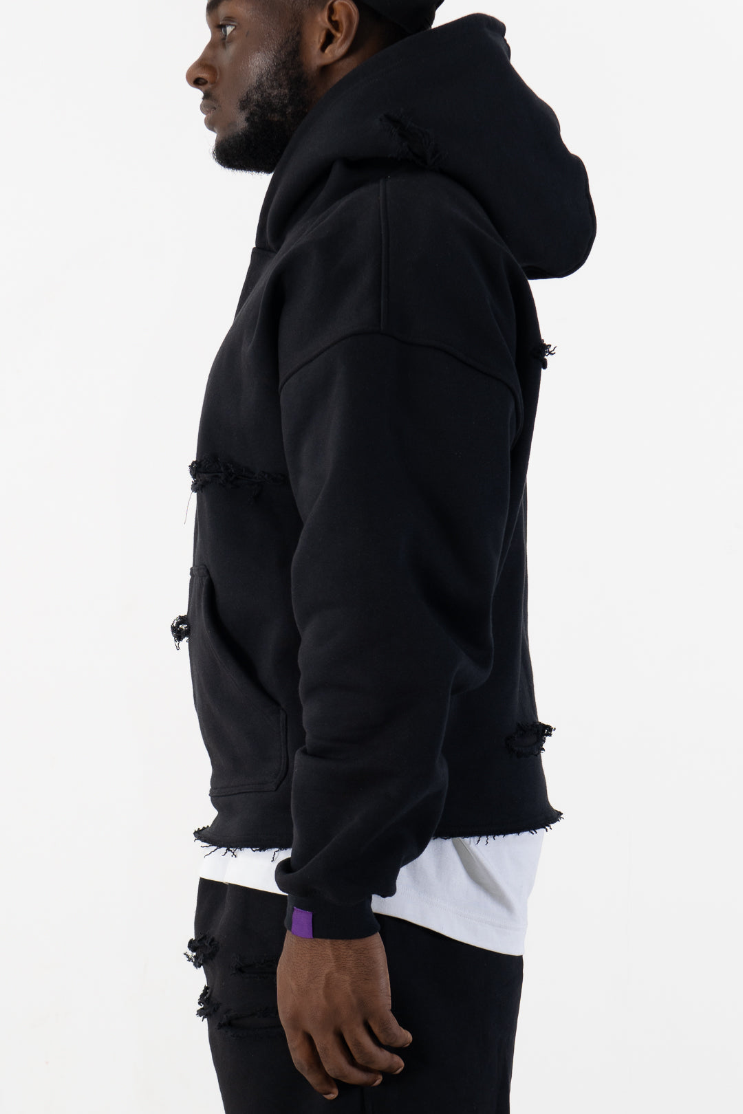 Black Courtside Hoodie